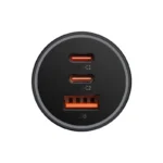 Baseus Golden Contactor Pro Triple Fast Charger Car Charger 65W - Image 3