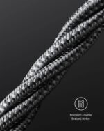 Anker 333 USB-C to USB-C 100W Nylon Braided Dual USB-C Fast Charging Cable 1.8M - Black - Image 3