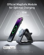 Anker MagGo 737 Wireless 3 in 1 Foldable Charging Station - Image 6