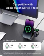 Anker MagGo 737 Wireless 3 in 1 Foldable Charging Station - Image 5