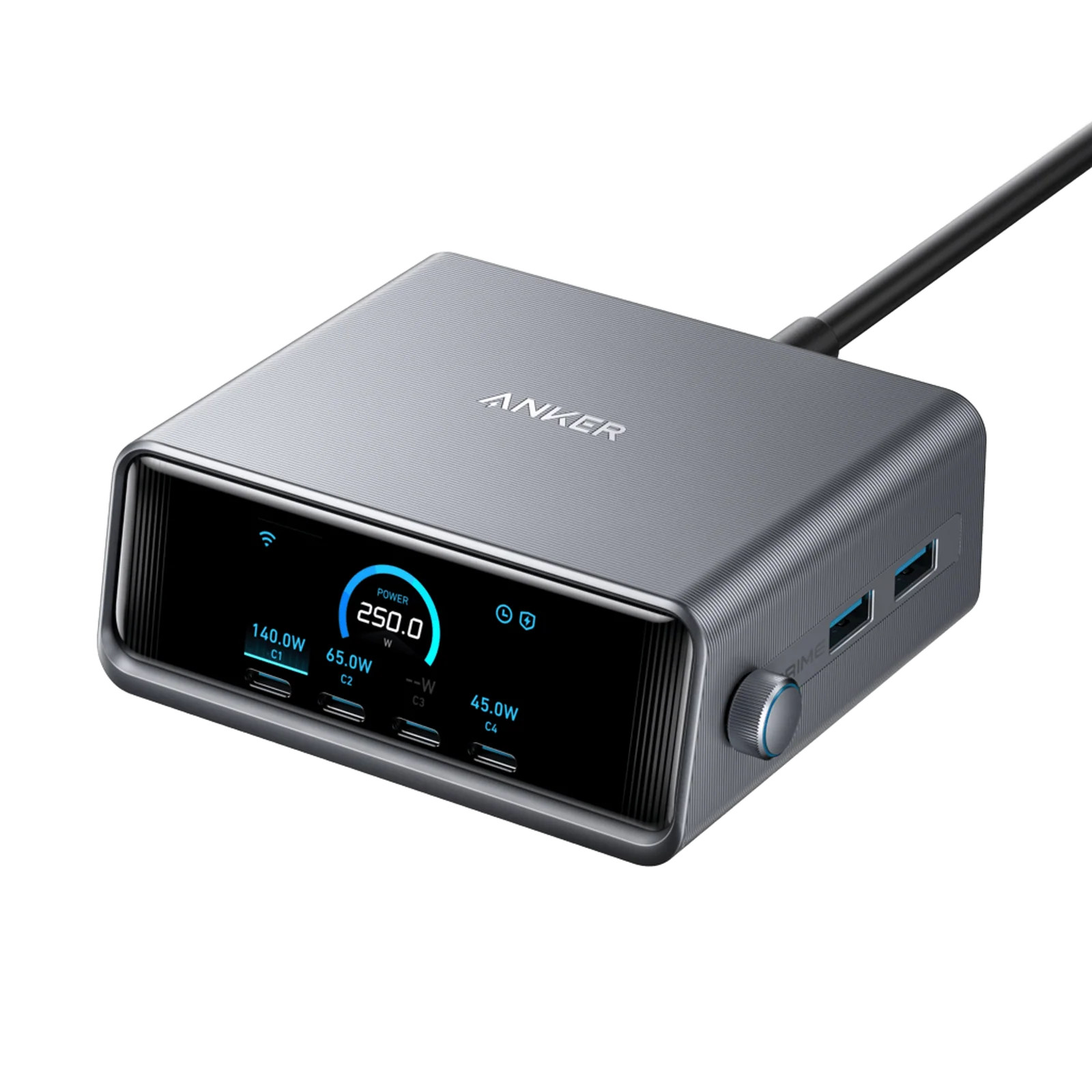 A2345141_Rich_image_TD01_UK_2400x2400px_V1 (1) Anker Prime Charger (250W, 6 Ports, GaN Prime) Charging Station - Image 1