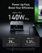 Anker Prime Charger (250W, 6 Ports, GaN Prime) Charging Station - Image 6