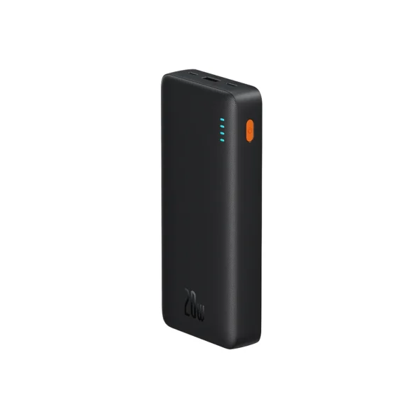 Baseus Airpow Fast Charge Power Bank 20000mAh 20W With Cable Black