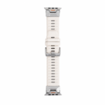Santa Barbara Polo Conrad Silicone Metal Clasp Watchband Strap for Apple Watch 42mm/44mm/45mm/49mm - Image 6