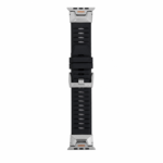 Santa Barbara Polo Conrad Silicone Metal Clasp Watchband Strap for Apple Watch 42mm/44mm/45mm/49mm - Image 5