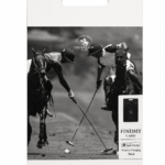 Santa Barbara Polo Apple Find My Tracker Card with Wireless Charging - Black
