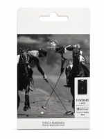 Santa Barbara Polo Apple Find My Tracker Card with Wireless Charging - Black