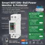 Smart Wi-Fi (Unit Lock) 1P 63A Digital Display