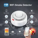 Smart Wi-fi Smoke Detector Sensor