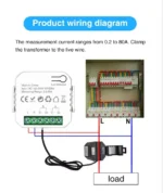 Smart Wi-fi Energy Meter Bidirectional 1 Channel Export and Import Power - Image 6