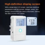 Smart Wi-Fi Energy Meter Bidirectional 3 Channel Export and Import Power with LCD - Image 2