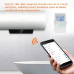 Smart Wi-Fi Energy Meter Bidirectional 3 Channel Export and Import Power with LCD - Image 6