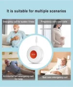 Smart WiFi SOS Emergency Button Elderly and Children - Image 2