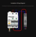 Smart WI-FI Breaker 1P 63A DIN Rail Premium Quality - Image 3