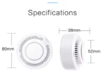 Smart Wi-fi Smoke Detector Sensor - Image 3
