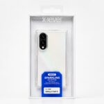 Samsung Galaxy Z Fold 8 / Fold 8 Ultra X-Level Hinge Sparkling Collection Slim Clear Case (With Hinge, Front Frame Not Included)