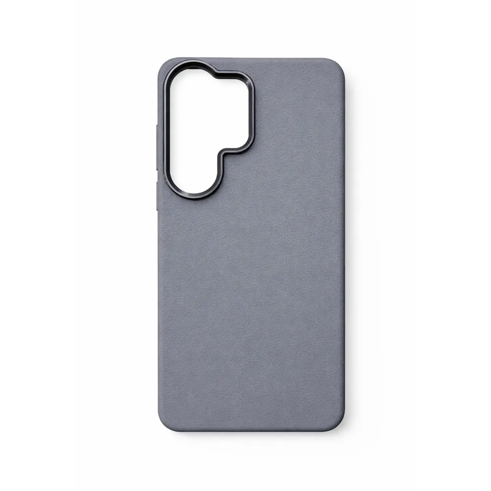 X-LEVEL BETTER ENJOYMENT CASE S26 ULTRA-GRAY Samsung Galaxy S26 Ultra / S25 Ultra / S24 Ultra X-Level Better Enjoyment Skin Feel Series Leather Case - Image 1