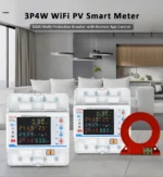 Smart Wi-Fi Circuit Meter, 4P 3 Phase 100A Meter, Transformer Coil, Bidirectional Metering - Image 5