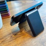 Magnetic Card Holder for Magsafe Multifunctional Leather Wallet Card Storage Pouch with Hide Stand - Image 2