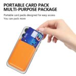 Magnetic Card Holder for Magsafe Multifunctional Leather Wallet Card Storage Pouch with Hide Stand - Image 3