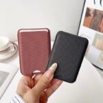 Techwoven Stand Leather MagSafe Wallet Custom Card Holder - Image 3