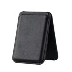 Magnetic Card Holder for Magsafe Multifunctional Leather Wallet Card Storage Pouch with Hide Stand - Image 7