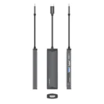 LDNIO DS-56H PD100W 6 In1 USB-C Multi-function Docking Station Type-c Data Hub For Computer Laptop - Image 4