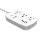 LDNIO SCW3451 2500W Wifi Smart Power Strip - White - Image 2
