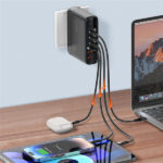 LDNIO A6140C 140W GaN Super Fast Desktop Charger - Black - Image 6
