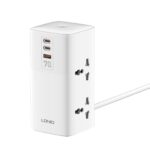 LDNIO SC4383 70W Multifunctional Universal Desktop Power Adapter - White - Image 4