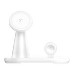 LDNIO WL01 5 IN 1 Desktop Wireless Charging Station Magnetic Stand + LED Night Light Fast Charger - Image 3