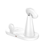 LDNIO WL01 5 IN 1 Desktop Wireless Charging Station Magnetic Stand + LED Night Light Fast Charger - Image 6