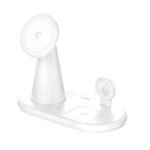 LDNIO WL01 5 IN 1 Desktop Wireless Charging Station Magnetic Stand + LED Night Light Fast Charger