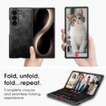 Samsung Galaxy Z Fold 8 / Fold 8 Ultra X-level Vintage PU Leather Protective Case - Image 9