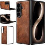 Samsung Galaxy Z Fold 8 / Fold 8 Ultra X-level Vintage PU Leather Protective Case - Image 2