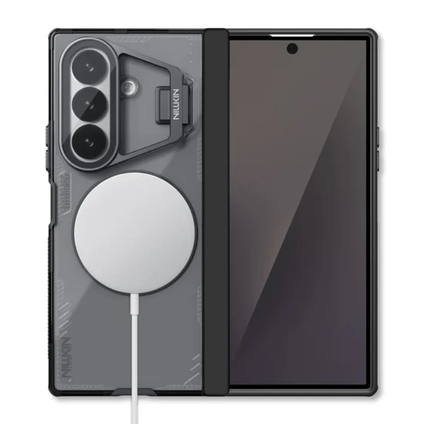 Samsung Galaxy Z Fold 8 Ultra Nillkin Iceblade CamProp MagSafe Case with Hidden Stand