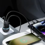 Anker 335 Car Charger 67W 3 Port Fast Charge - Black - Image 3