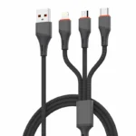 Ldnio LC96u 3in1 Fast Charging Cable 1.2m - Grey