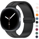 40mm/44mm/46mm Magnetic D-Buckle Silicone Strap For Samsung Galaxy Watch 9 / Watch 8 / Watch 8 Classic - Image 2