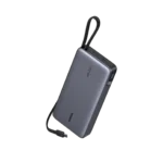 Ugreen 165W Digital Display 25000mah Powerbank with Built-in Cable - Grey