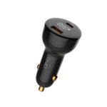 LDNIO C101 100W C+U Quick Charge Car Charger With Type-C To Type-C Cable - Black - Image 5