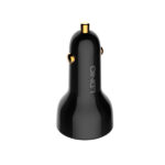 LDNIO C101 100W C+U Quick Charge Car Charger With Type-C To Type-C Cable - Black - Image 3