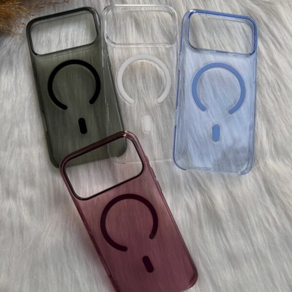 iPhone 18 Pro Max IC Animation Transparent Hard Case With MagSafe