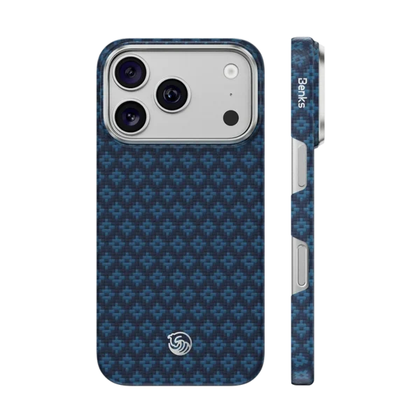 iPhone 18 Pro Max Benks Armor Grid Air Beyond MagSafe Slim Case built with Kevlar - Blue