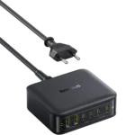 Baseus EnerFill FH21 Desktop Charging Station 4C+2U 120W US - Black - Image 2