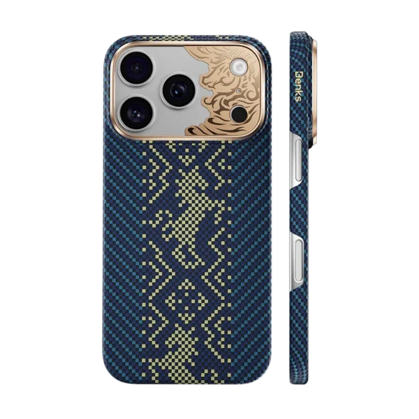 iPhone 18 Pro Max Benks Knight Air MagSafe Slim Case built with Kevlar - Blue
