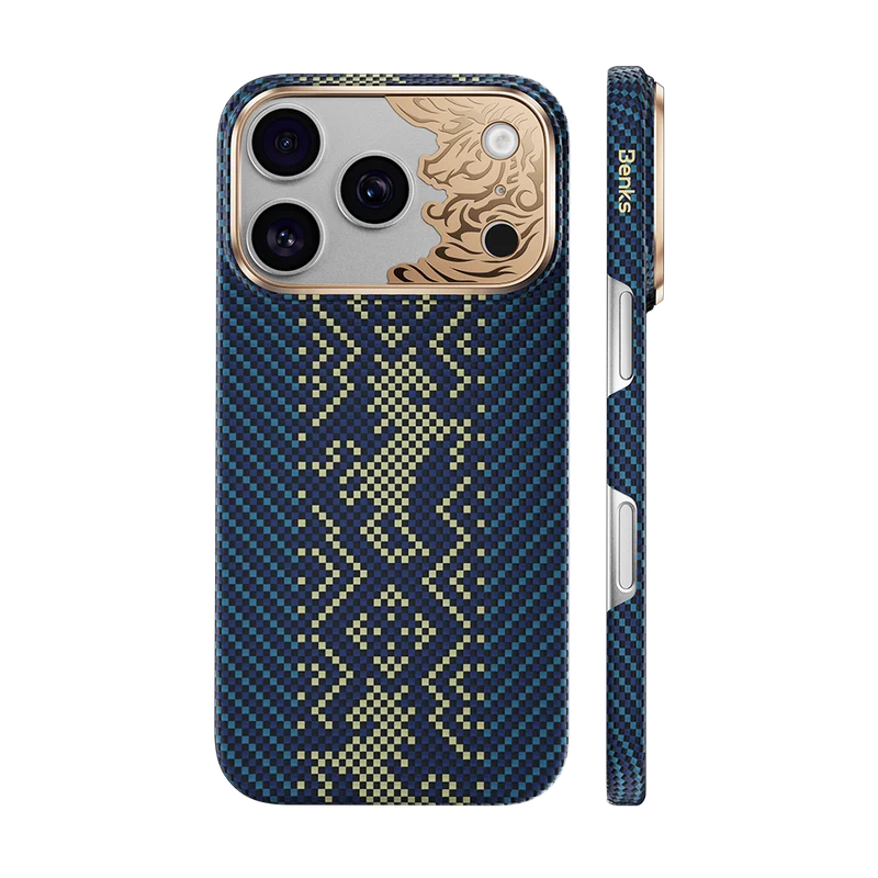 KnightArmorAirBlueCasebuiltwithKevlar_foriPhone18ProMax iPhone 18 Pro Max Benks Knight Air MagSafe Slim Case built with Kevlar - Image 1