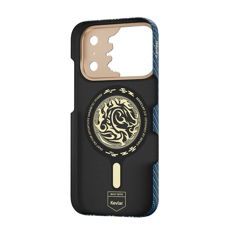 iPhone 18 Pro Max Benks Knight Air MagSafe Slim Case built with Kevlar - Image 5