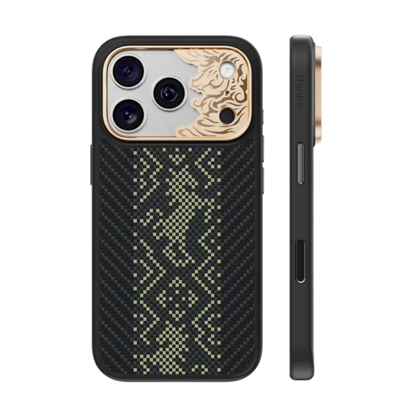 iPhone 18 Pro Max Benks Knight Pro Protective MagSafe Case built with Kevlar - Black