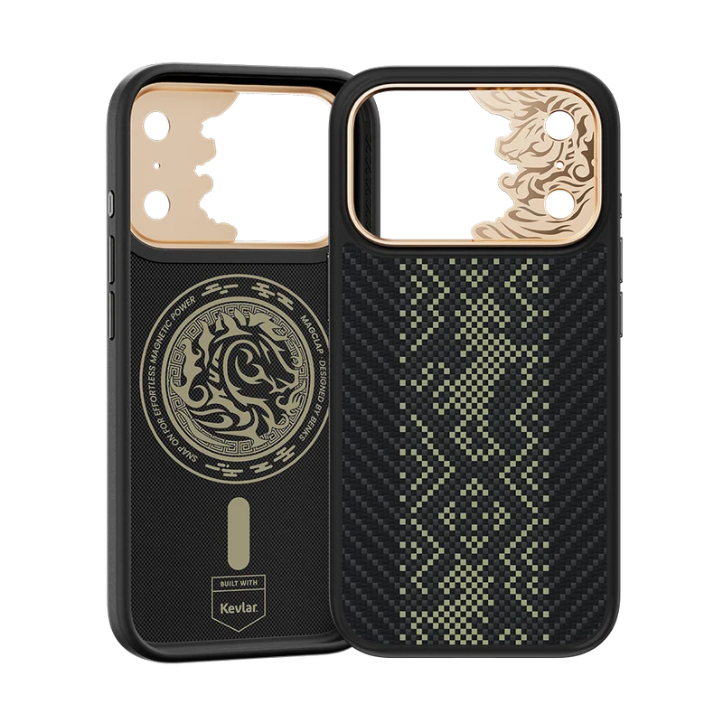 iPhone 18 Pro Max Benks Knight Pro Protective MagSafe Case built with Kevlar - Black - Image 2
